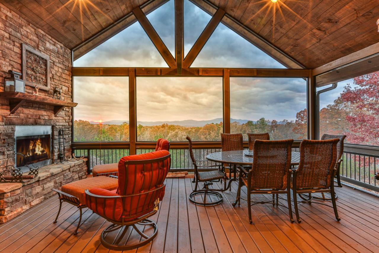 Eagles Crest - Long Range Layered Mountain Views In Peaceful Neighborhood! Mineral Bluff Exterior foto