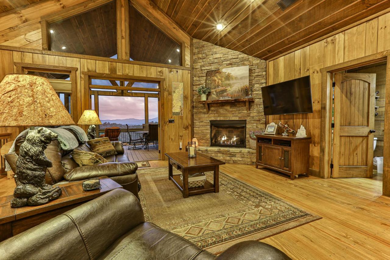 Eagles Crest - Long Range Layered Mountain Views In Peaceful Neighborhood! Mineral Bluff Exterior foto