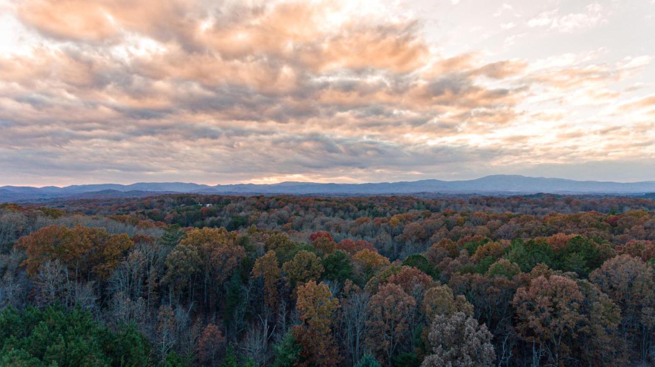 Eagles Crest - Long Range Layered Mountain Views In Peaceful Neighborhood! Mineral Bluff Exterior foto